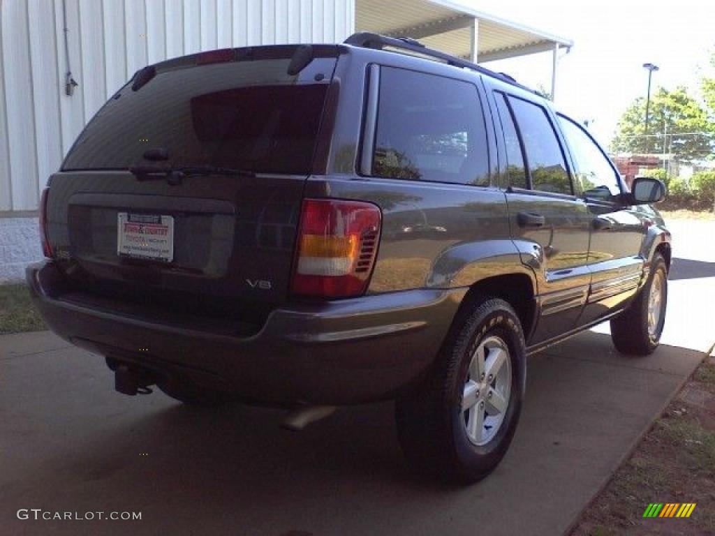 2004 Grand Cherokee Laredo - Graphite Metallic / Dark Slate Gray photo #16