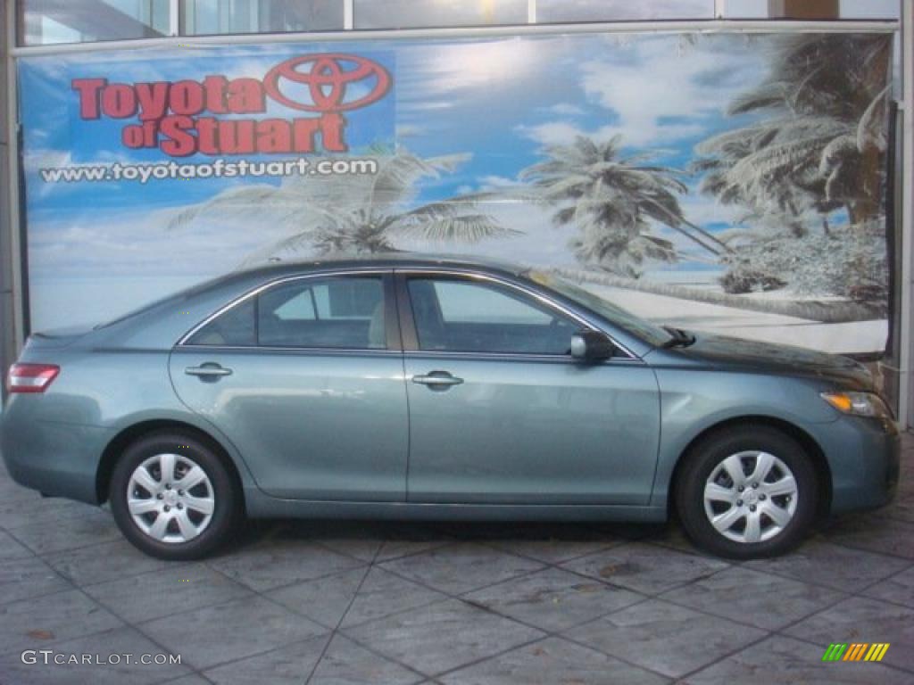 Aloe Green Metallic Toyota Camry