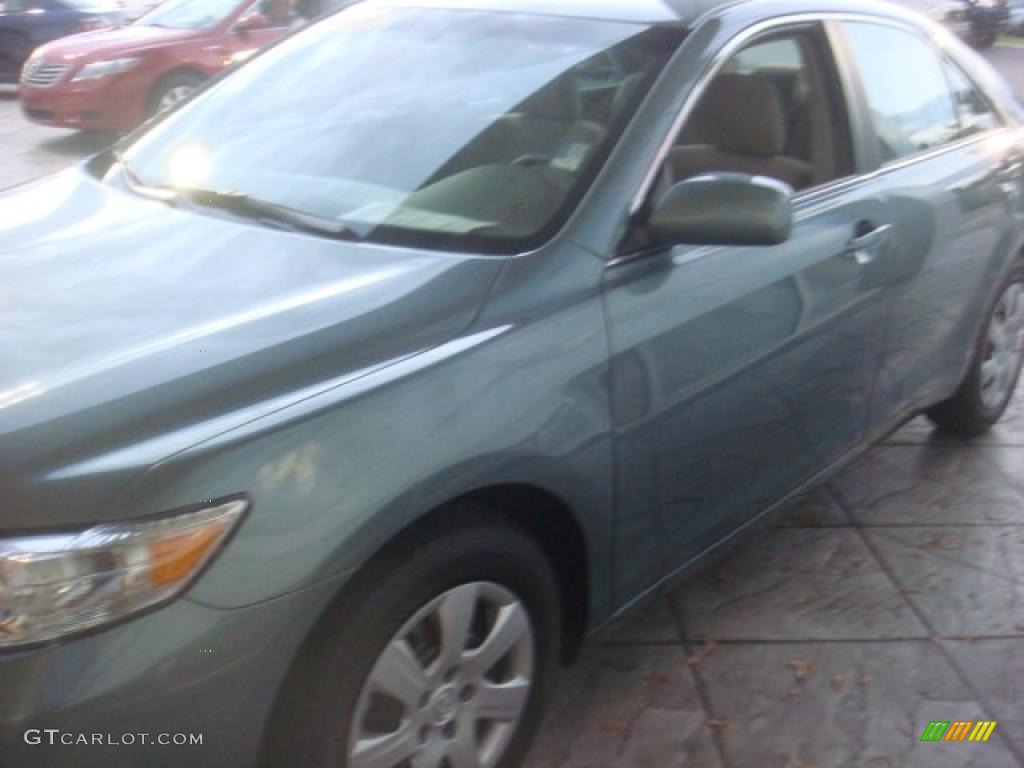 2010 Camry LE - Aloe Green Metallic / Ash Gray photo #6