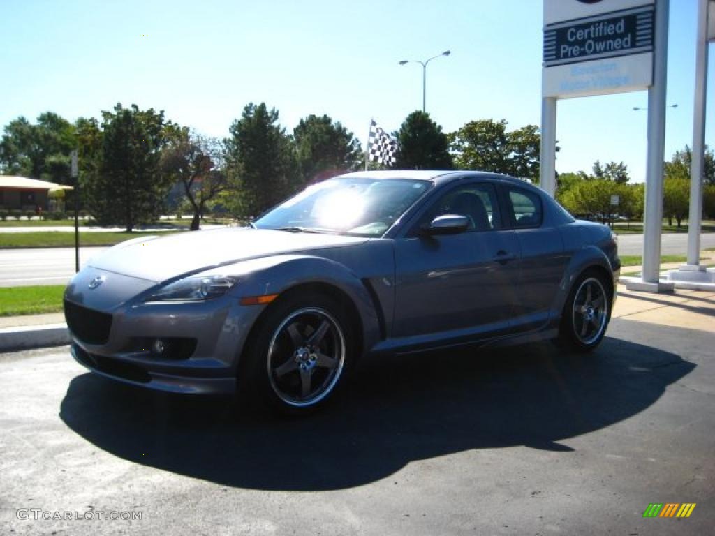 2004 RX-8  - Titanium Gray Metallic / Black photo #1