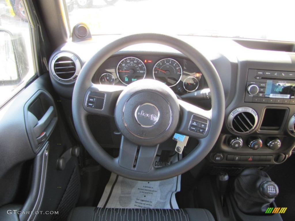 2011 Wrangler Sport 4x4 - Natural Green Pearl / Black photo #10