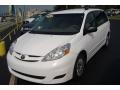 2009 Super White Toyota Sienna LE  photo #1