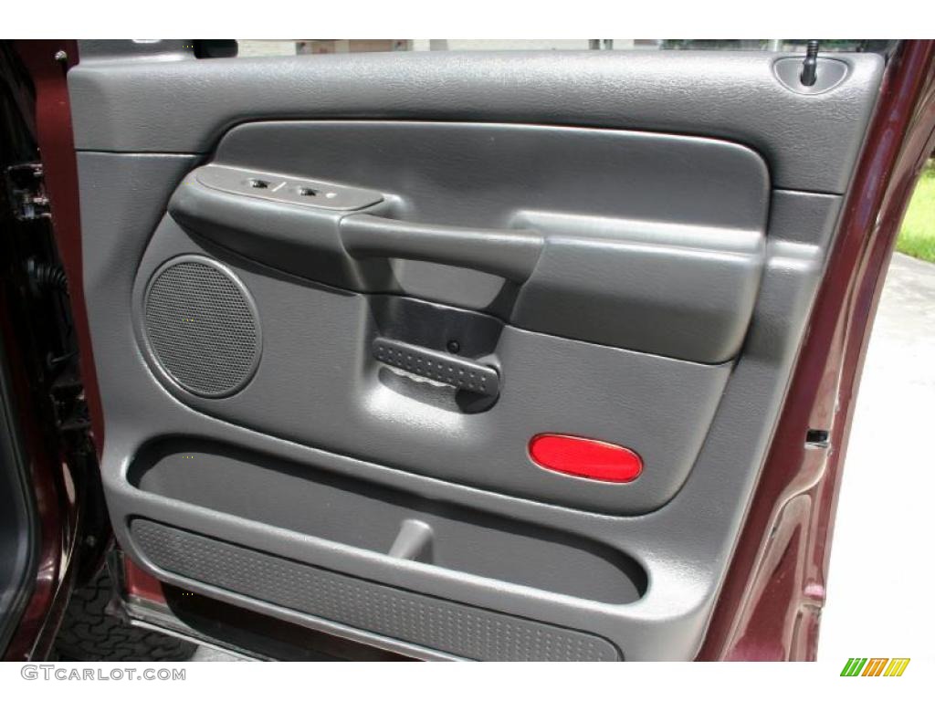 2005 Ram 1500 SLT Quad Cab 4x4 - Deep Molten Red Pearl / Dark Slate Gray photo #34