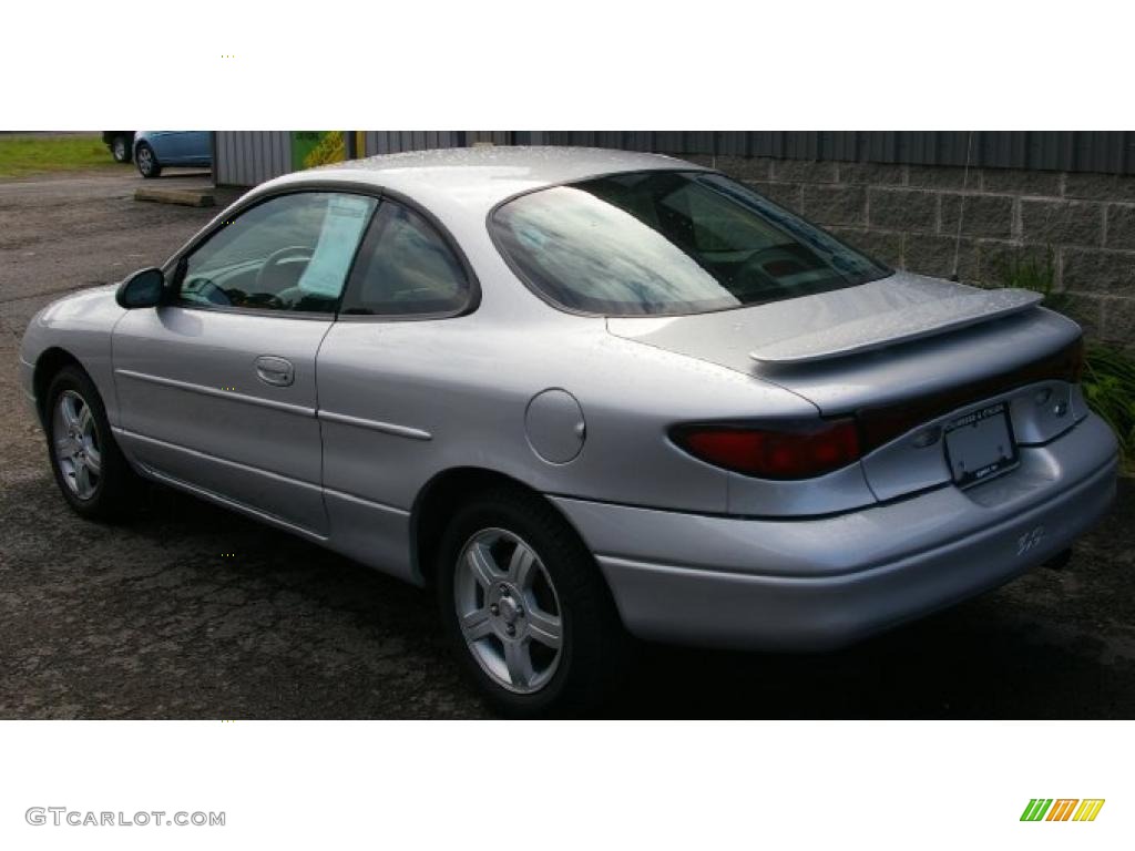 2003 Escort ZX2 Coupe - Silver Frost Metallic / Dark Charcoal photo #9