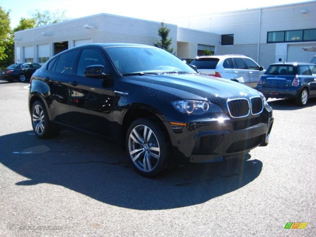 2011 X6 M M xDrive - Black Sapphire Metallic / Black Merino Leather photo #7