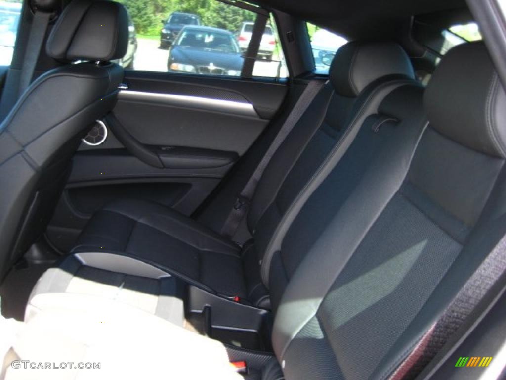 2011 X6 M M xDrive - Black Sapphire Metallic / Black Merino Leather photo #11