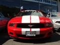 2010 Torch Red Ford Mustang V6 Premium Coupe  photo #2