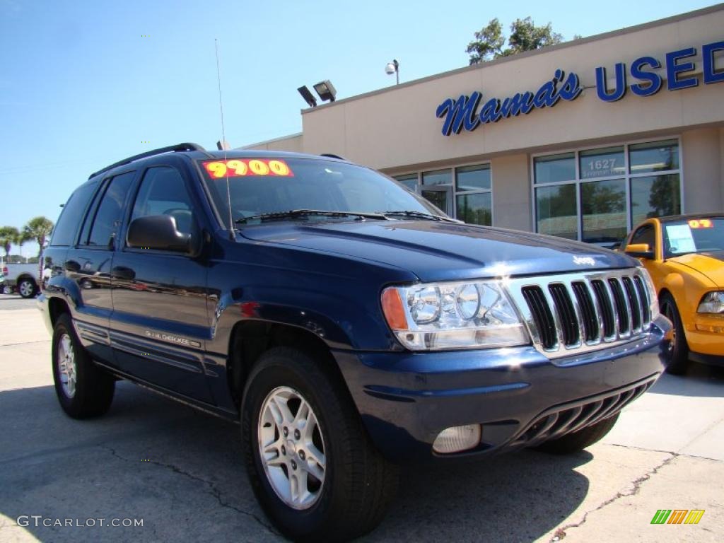 2002 Grand Cherokee Laredo 4x4 - Patriot Blue Pearlcoat / Dark Slate Gray photo #2