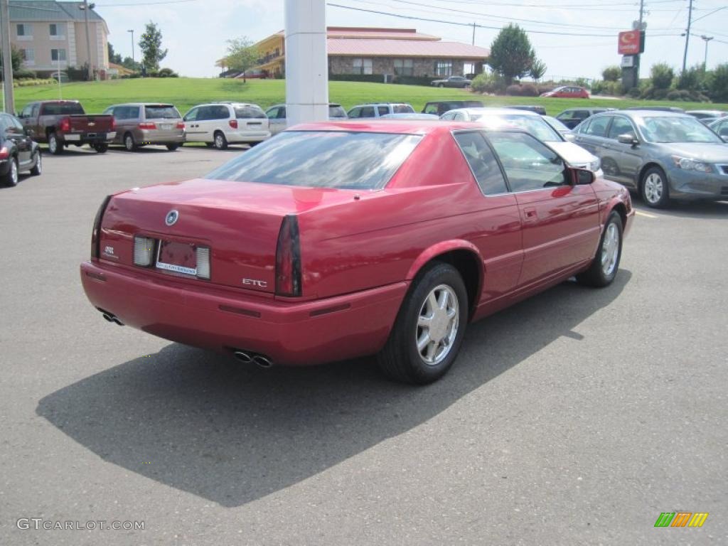 2000 Eldorado ETC - Crimson Red Pearl / Oatmeal photo #5