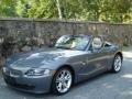 2008 Space Grey Metallic BMW Z4 3.0i Roadster  photo #2