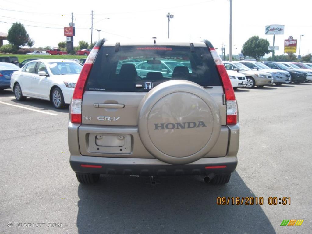 2006 CR-V SE 4WD - Sahara Sand Metallic / Black photo #4