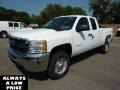 Summit White - Silverado 2500HD Extended Cab 4x4 Photo No. 3