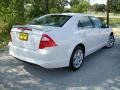 2011 White Platinum Tri-Coat Ford Fusion SE  photo #2