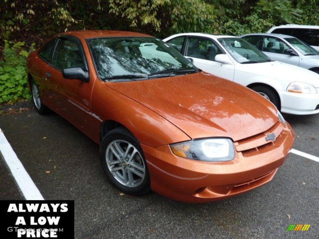 Sunburst Orange Metallic Chevrolet Cavalier