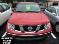 2008 Red Alert Nissan Frontier SE King Cab 4x4  photo #2