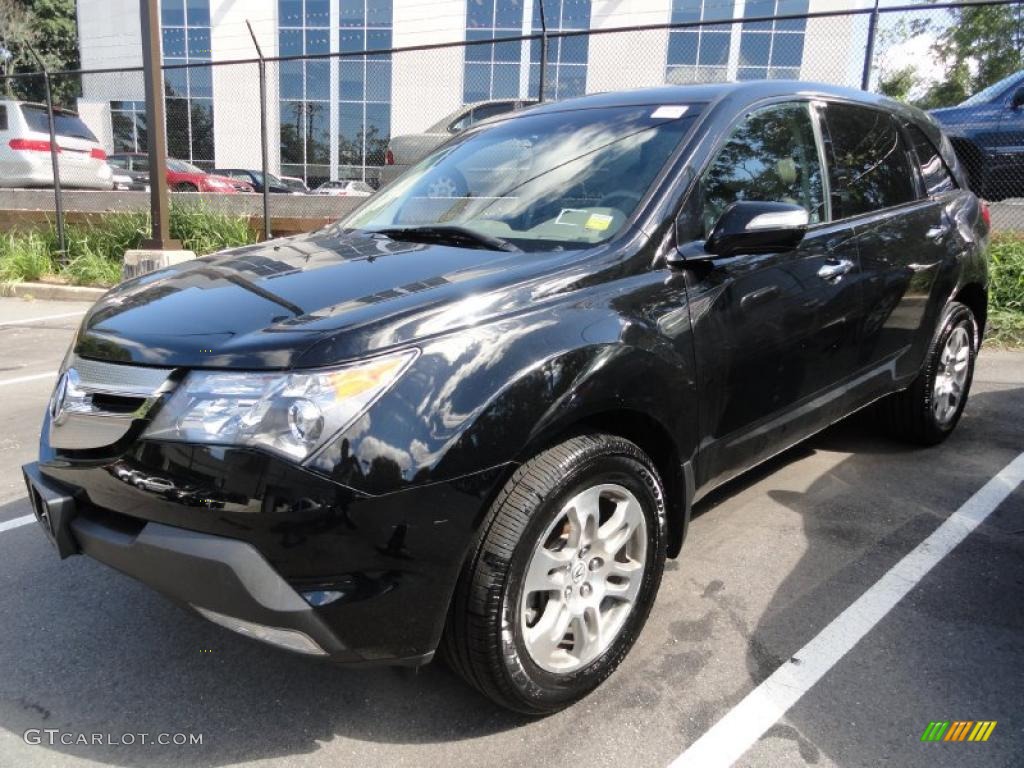 Formal Black Pearl Acura MDX