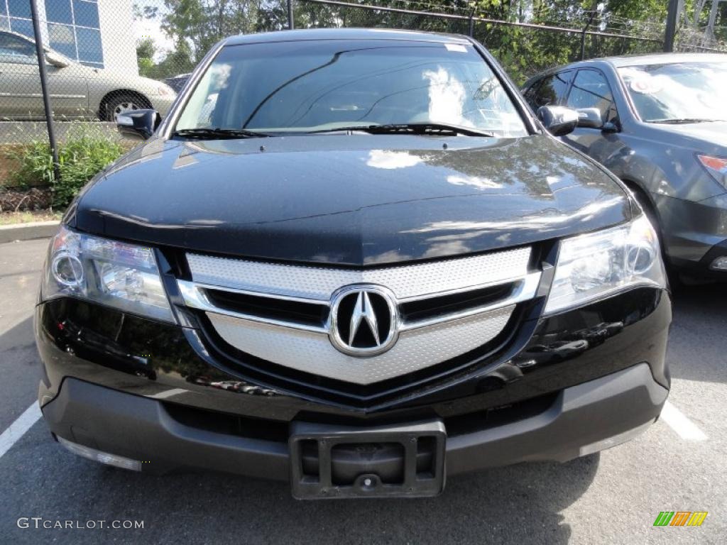 2007 MDX  - Formal Black Pearl / Taupe photo #2