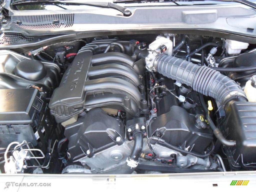 2010 300 Touring - Dark Titanium Metallic / Dark Slate Gray photo #22