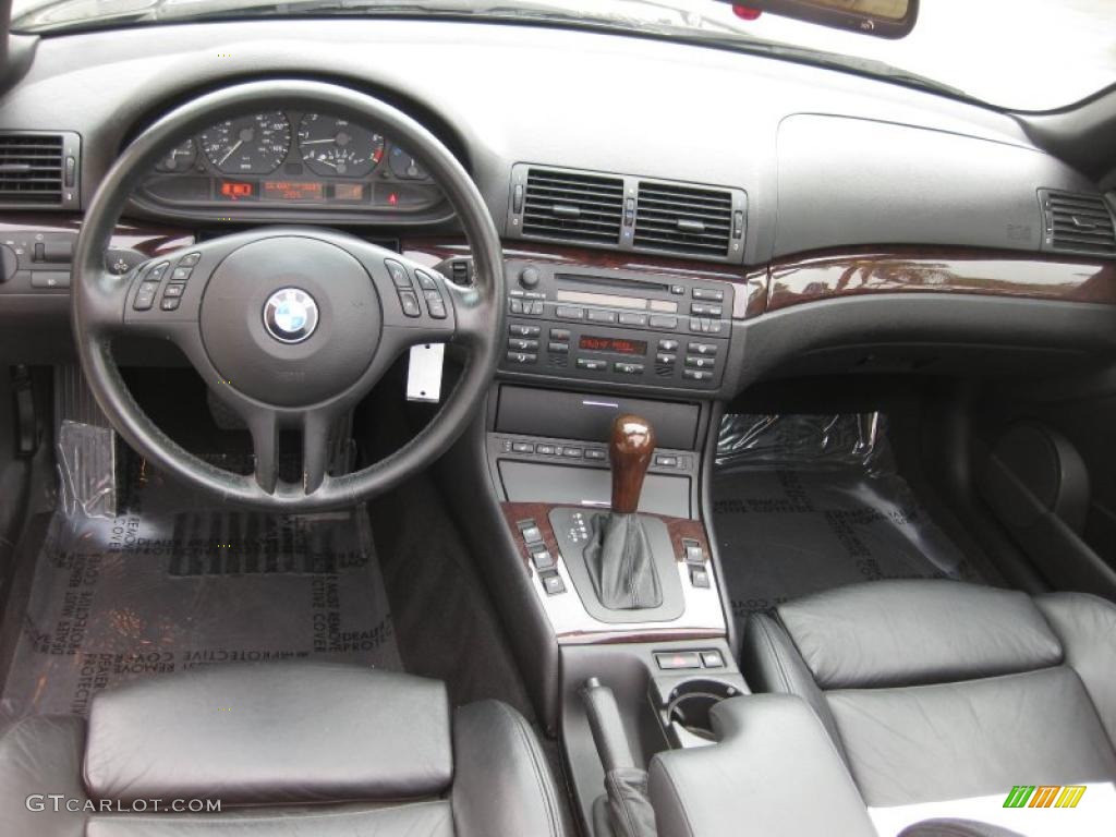 2004 3 Series 325i Convertible - Jet Black / Black photo #19