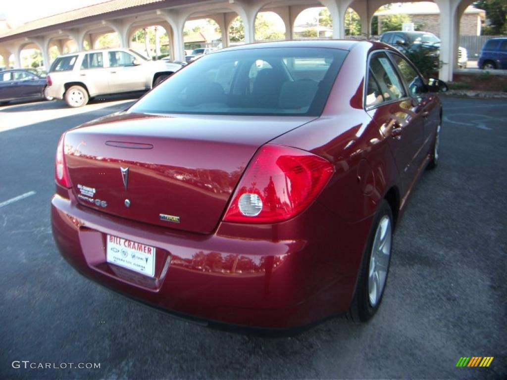 2010 G6 Sedan - Performance Red Metallic / Ebony photo #16