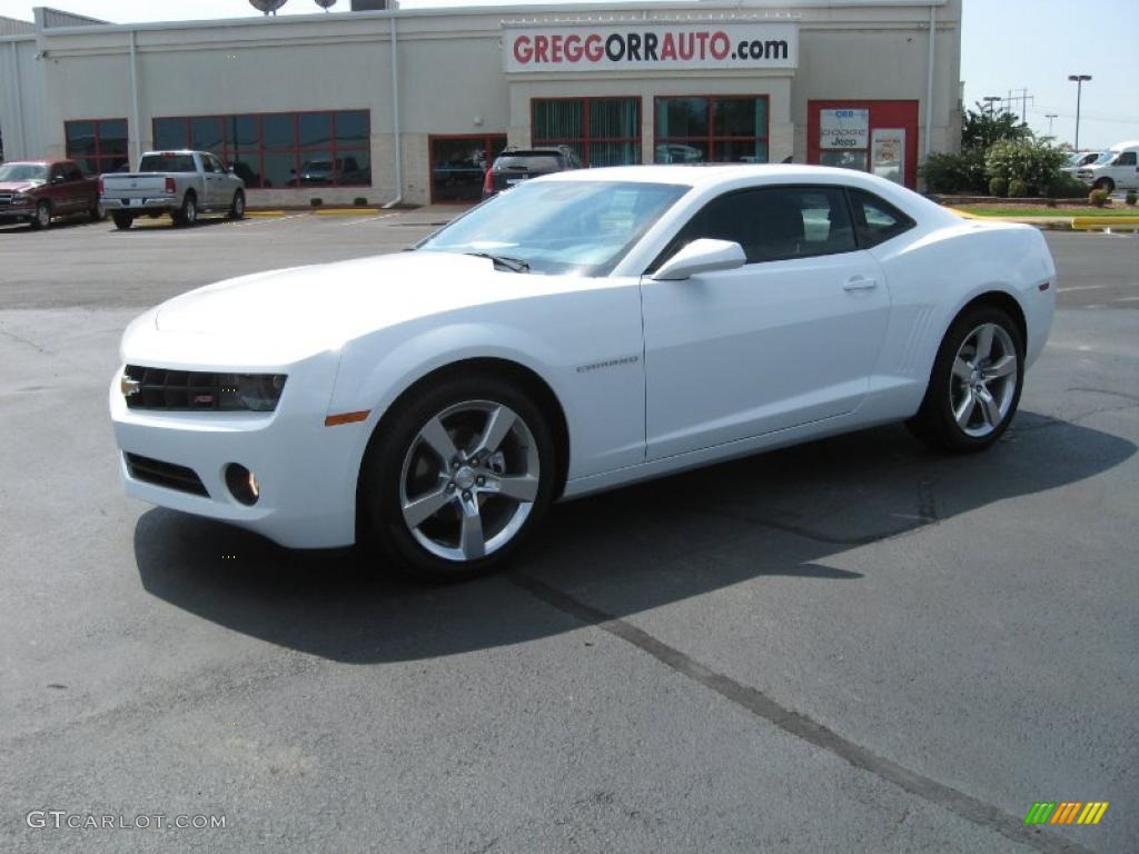 2011 Camaro LT/RS Coupe - Summit White / Black photo #1