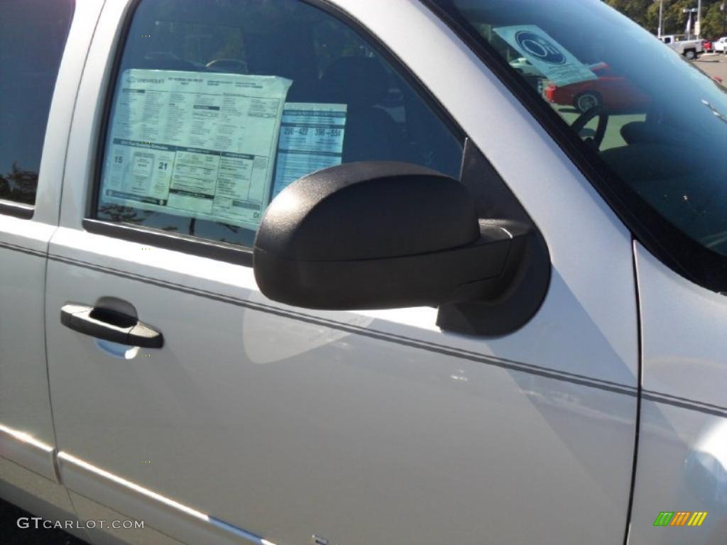 2011 Silverado 1500 LT Extended Cab - Sheer Silver Metallic / Ebony photo #20