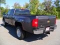 2011 Taupe Gray Metallic Chevrolet Silverado 3500HD LTZ Extended Cab 4x4 Dually  photo #2