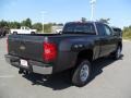 2011 Taupe Gray Metallic Chevrolet Silverado 3500HD LTZ Extended Cab 4x4 Dually  photo #4