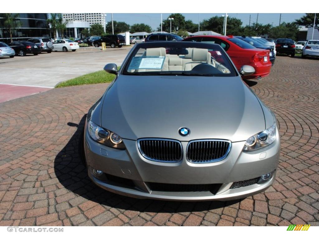 2008 3 Series 328i Convertible - Platinum Bronze Metallic / Cream Beige photo #8