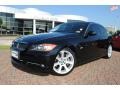 2008 Jet Black BMW 3 Series 335i Sedan  photo #1