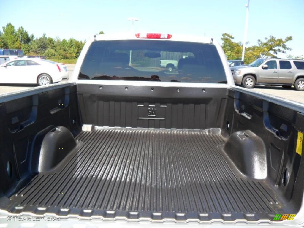 2011 Silverado 1500 LT Extended Cab 4x4 - Sheer Silver Metallic / Ebony photo #17