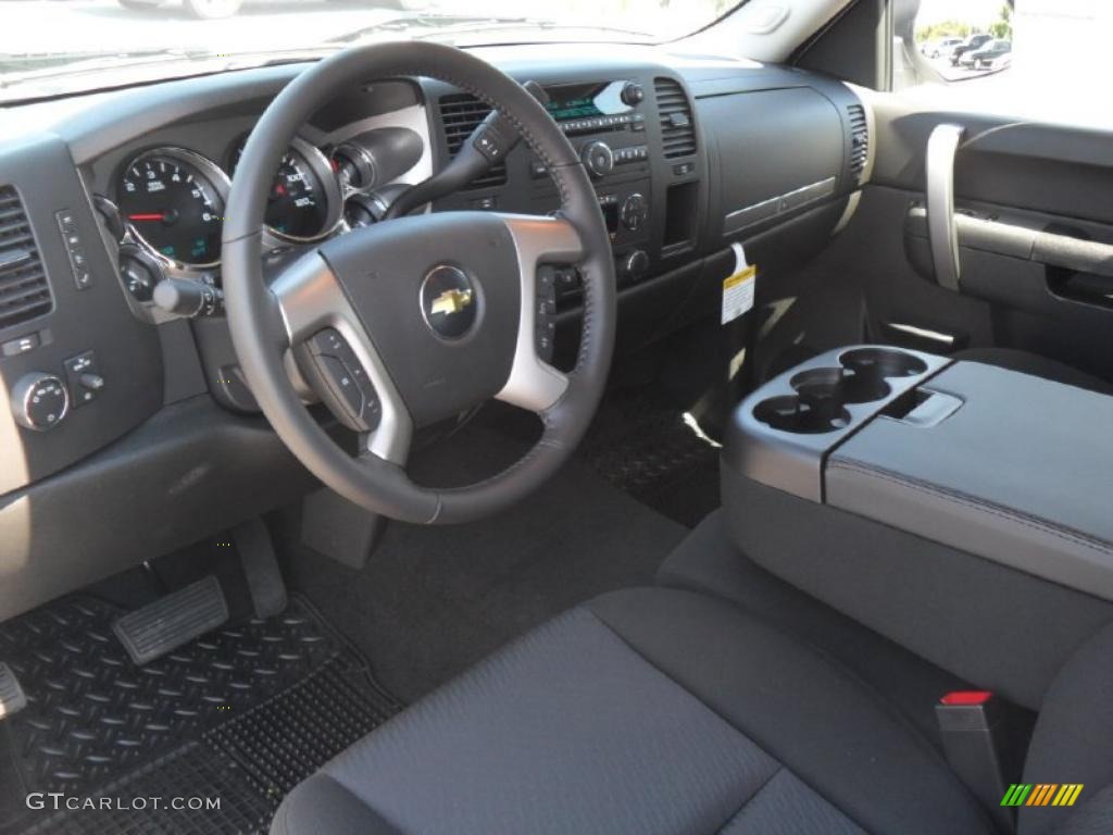 2011 Silverado 1500 LT Extended Cab 4x4 - Summit White / Ebony photo #24