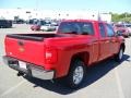2011 Victory Red Chevrolet Silverado 1500 LT Extended Cab  photo #4
