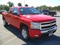 2011 Victory Red Chevrolet Silverado 1500 LT Extended Cab  photo #5