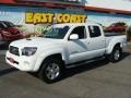 2010 Super White Toyota Tacoma V6 SR5 TRD Sport Double Cab 4x4  photo #3