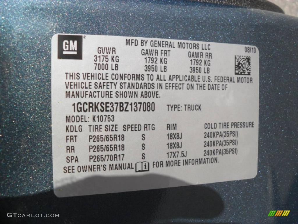 2011 Silverado 1500 LT Extended Cab 4x4 - Blue Granite Metallic / Ebony photo #6