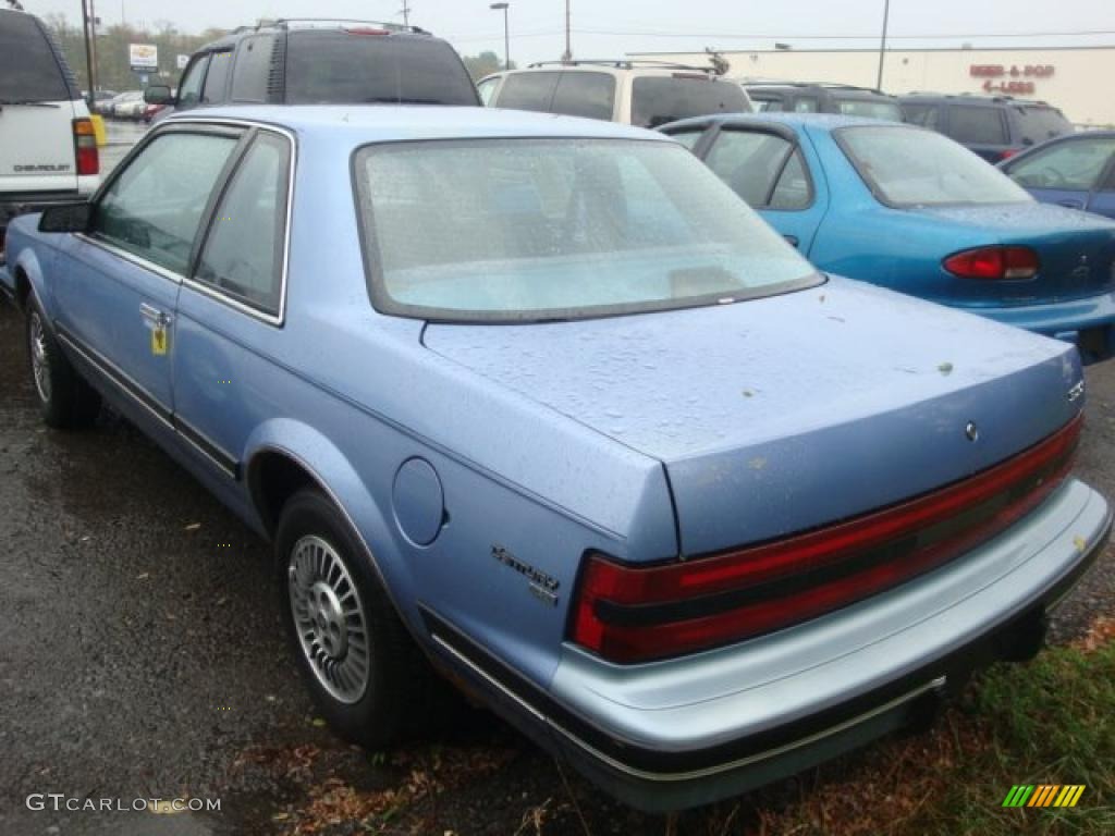 1989 Century Coupe - Blue Metallic / Dark Blue photo #4