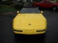 1991 Yellow Chevrolet Corvette Convertible  photo #2