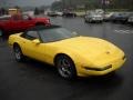 1991 Yellow Chevrolet Corvette Convertible  photo #3