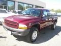 2003 Dark Garnet Red Pearl Dodge Dakota SXT Club Cab 4x4  photo #2