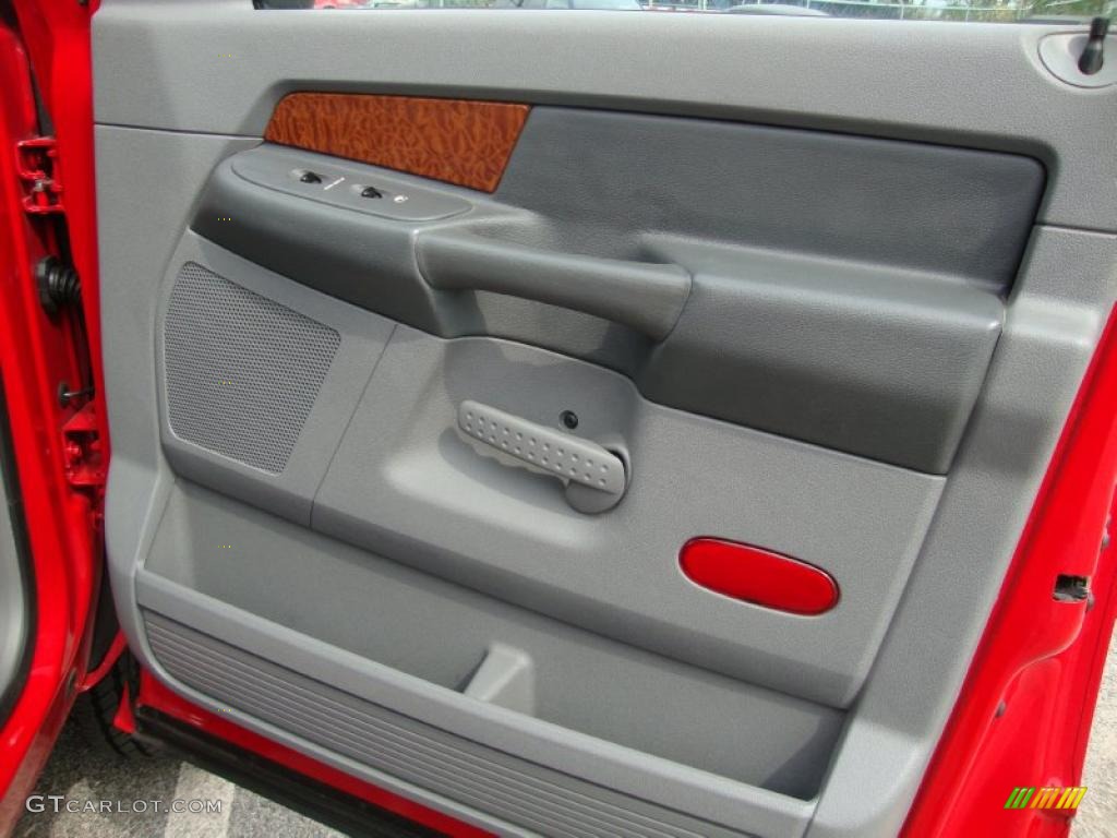 2006 Ram 2500 SLT Quad Cab 4x4 - Flame Red / Medium Slate Gray photo #22