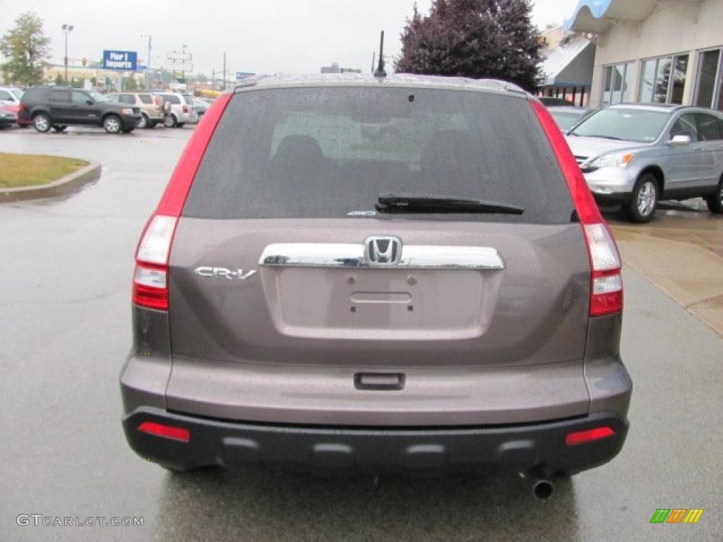 2009 CR-V EX 4WD - Urban Titanium Metallic / Black photo #4