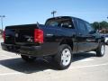 2011 Brilliant Black Crystal Pearl Dodge Dakota Big Horn Crew Cab 4x4  photo #3