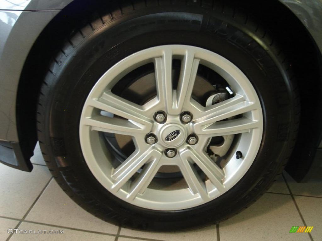 2011 Mustang V6 Coupe - Sterling Gray Metallic / Charcoal Black photo #11