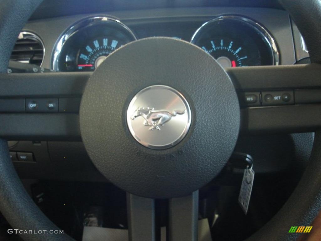 2011 Mustang V6 Coupe - Sterling Gray Metallic / Charcoal Black photo #22