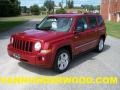 2010 Inferno Red Crystal Pearl Jeep Patriot Latitude  photo #1
