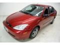 2001 Infra Red Clearcoat Ford Focus LX Sedan  photo #9