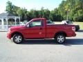 Bright Red - F150 STX Regular Cab Photo No. 8