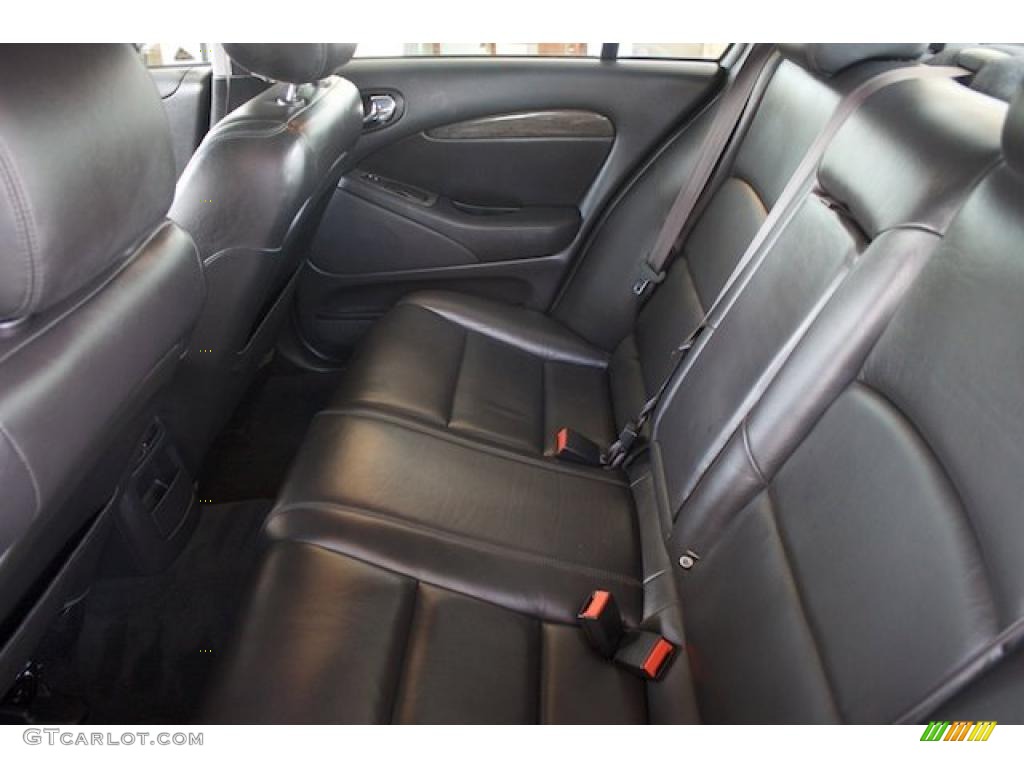 2003 S-Type R - Black / Charcoal photo #4