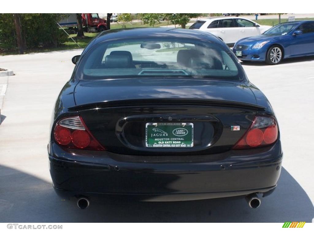 2003 S-Type R - Black / Charcoal photo #8